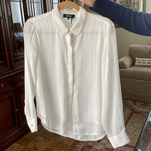 DKNY Button up Blouse